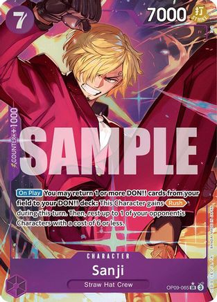 Sanji (065) (Parallèle) (OP09-065) - Empereurs du Nouveau Monde 