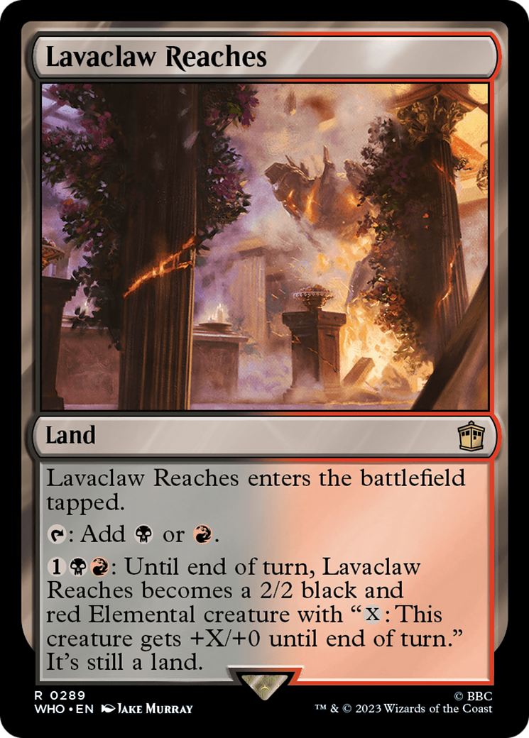 Lavaclaw Reaches (WHO-289) - Doctor Who