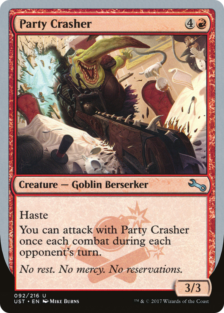 Party Crasher (UST-092) - Feuille instable 