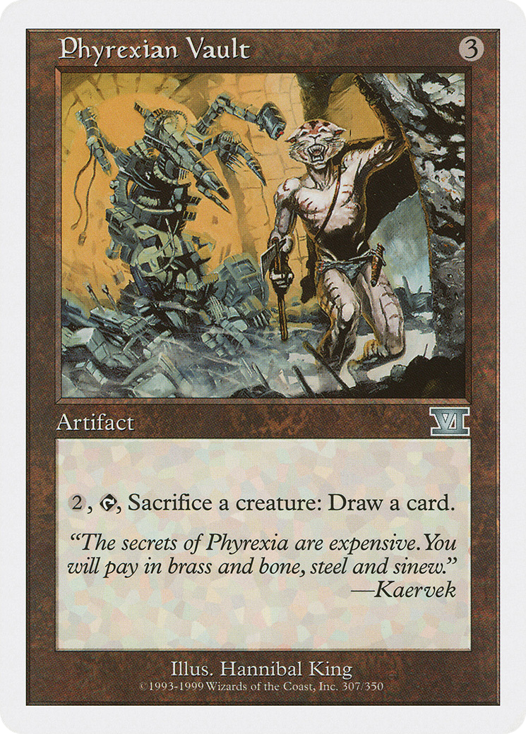 Coffre Phyrexian (6ED-307) - Sixième édition classique