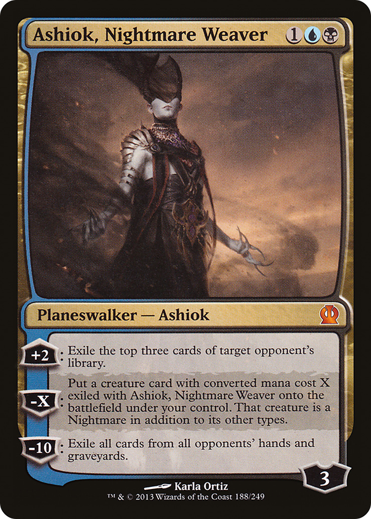 Ashiok, le tisseur de cauchemars (THS-188) - Theros 