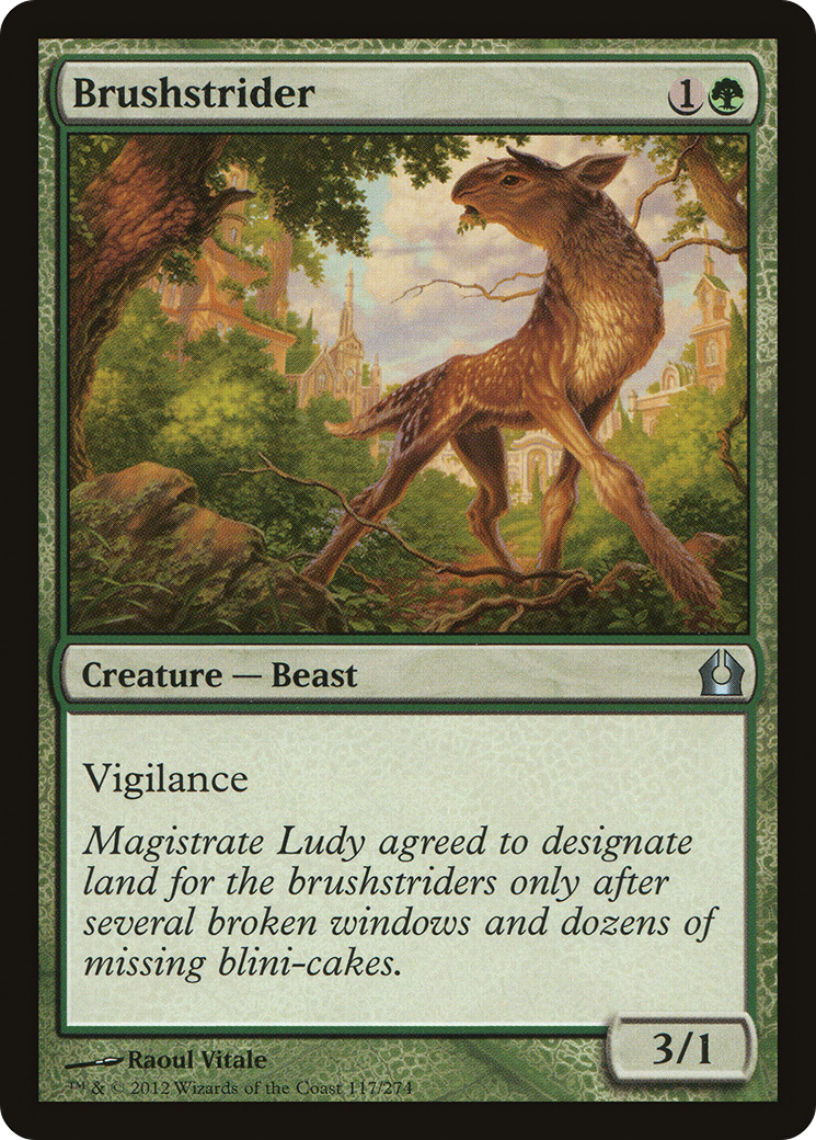 Brushstrider (RTR-117) - Return to Ravnica