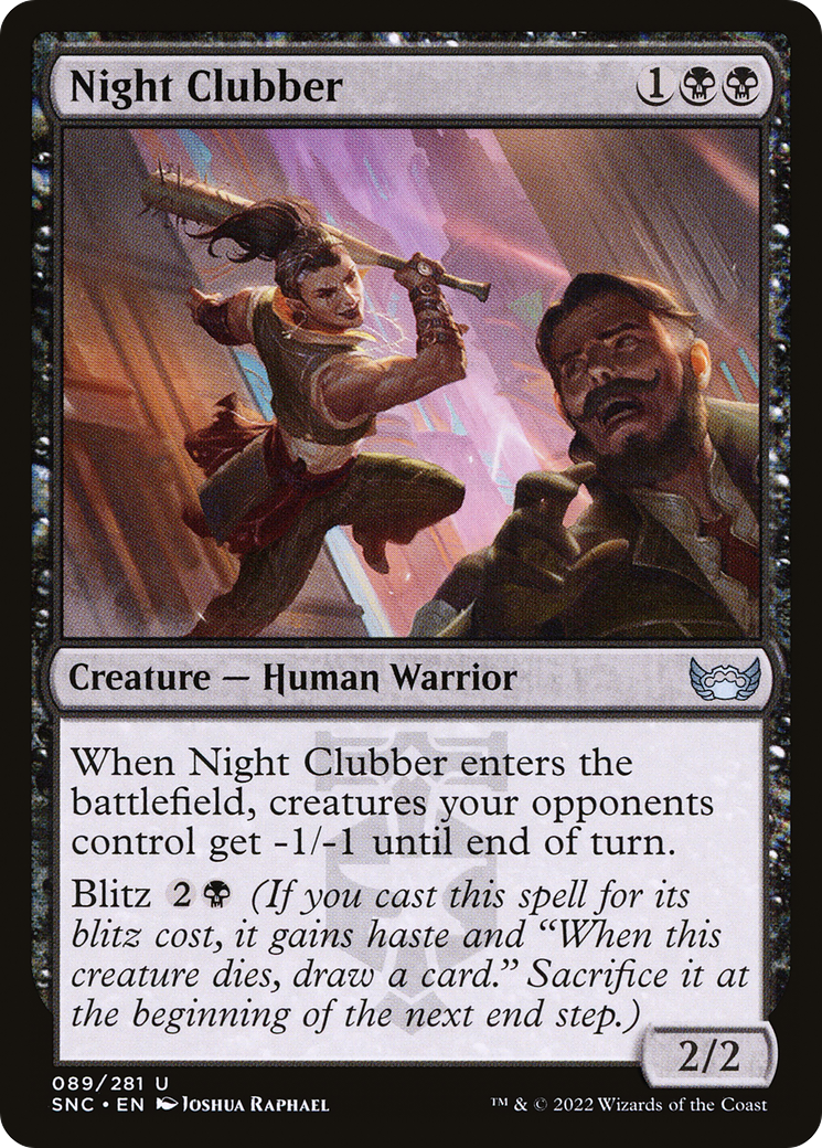 Night Clubber (SNC-089) - Rues de New Capenna Foil 