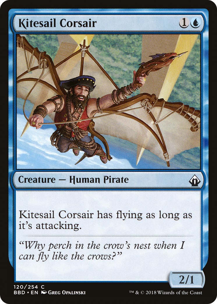 Kitesail Corsair (BBD-120) - Battlebond Foil 