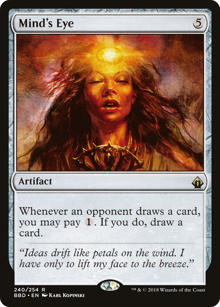 Mind's Eye (BBD-240) - Battlebond Foil 