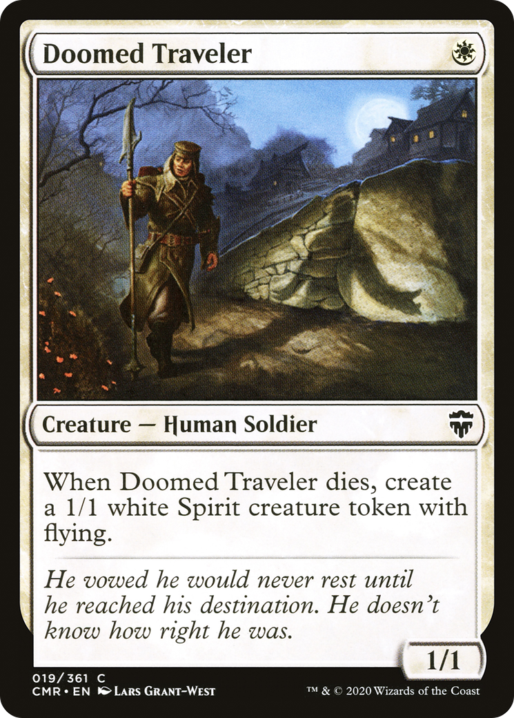 Voyageur maudit (CMR-019) - Commander Legends Foil