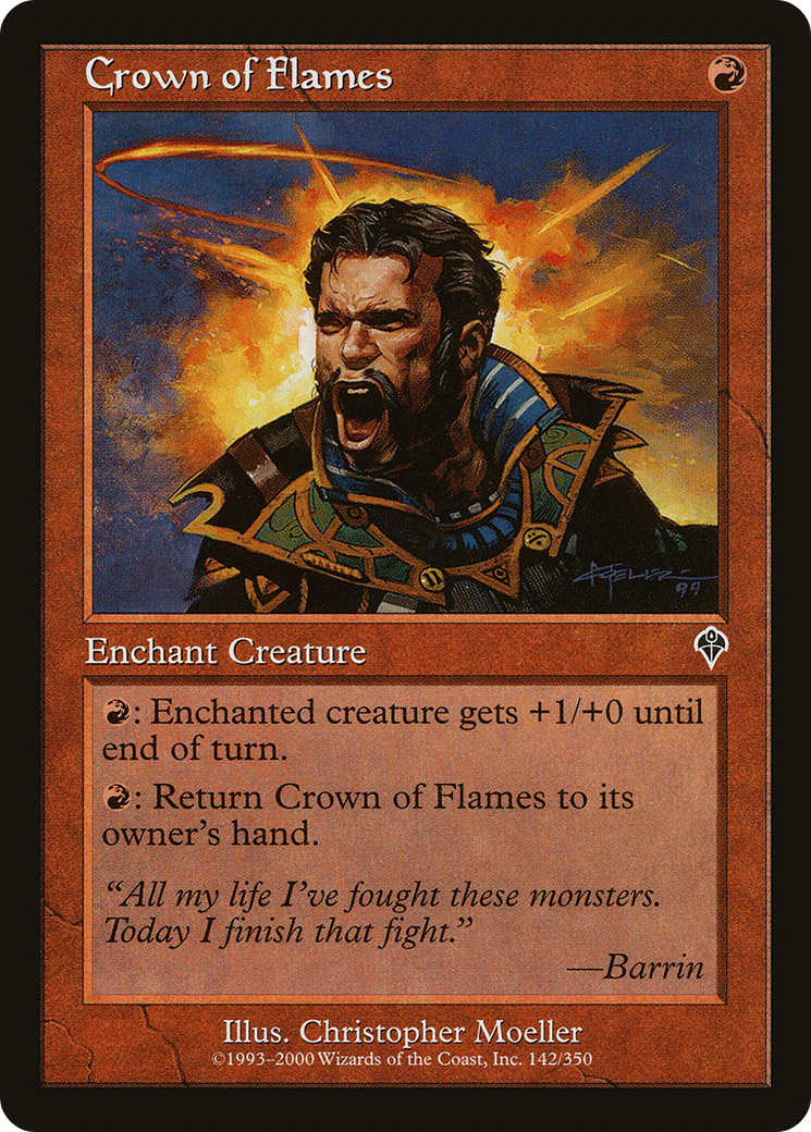 Couronne de Flammes (INV-142) - Invasion Foil 