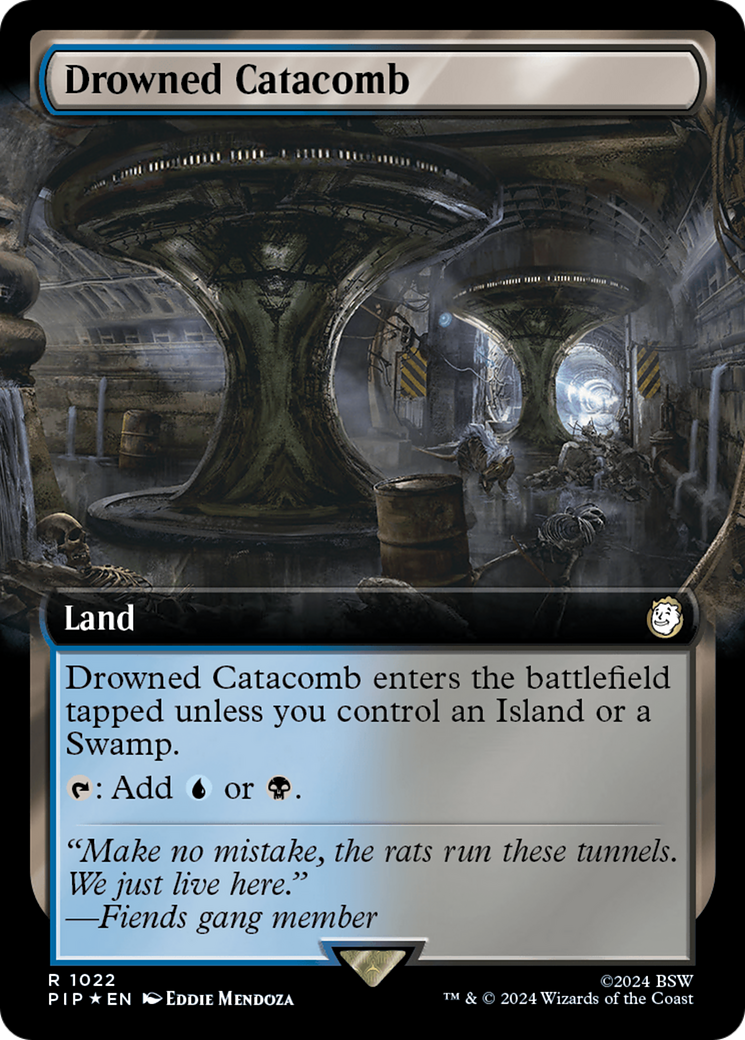 Catacombes noyées (PIP-1022) - Fallout : (Extended Art) Foil 