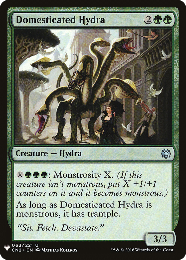 Domesticated Hydra (LIST-063) - The List