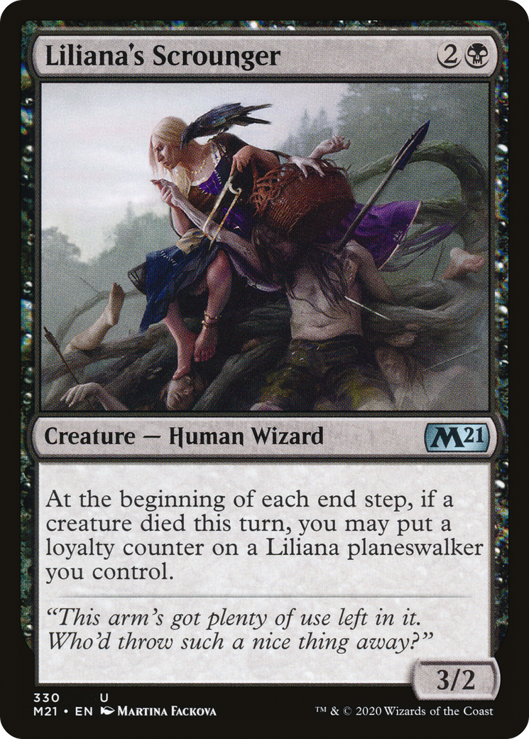 Liliana's Scrounger (M21-330) - Core Set 2021