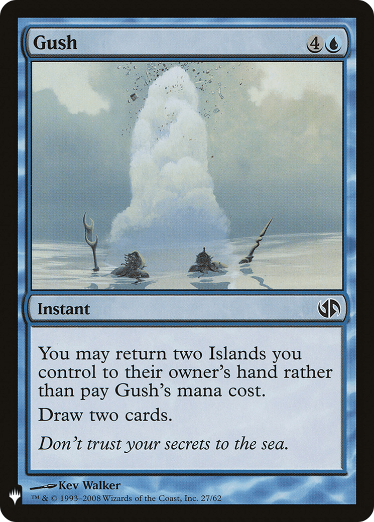 Gush (LIST-027) - The List