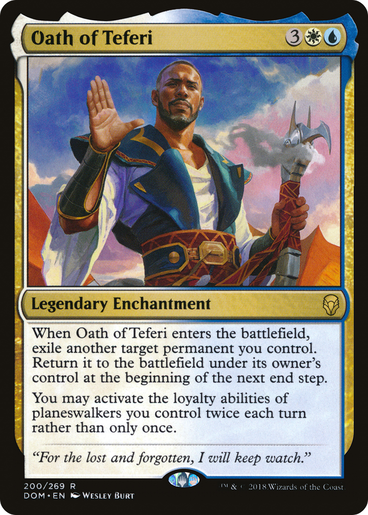 Serment de Téfeiri (DOM-200) - Dominaria Foil 