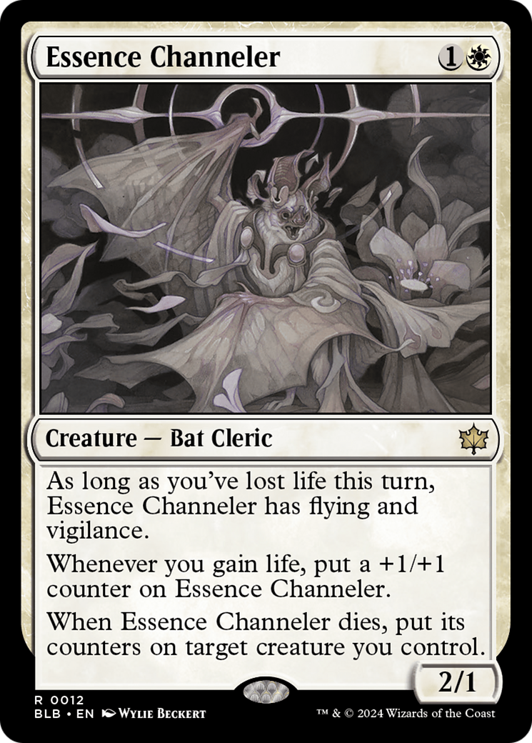 Essence Channeler (BLB-012) - Feuille Bloomburrow 