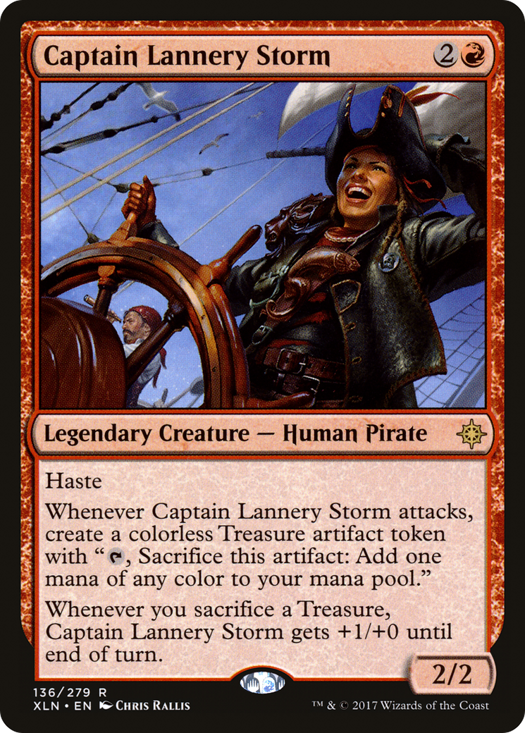 Capitaine Lannery Storm (XLN-136) - Ixalan Foil 