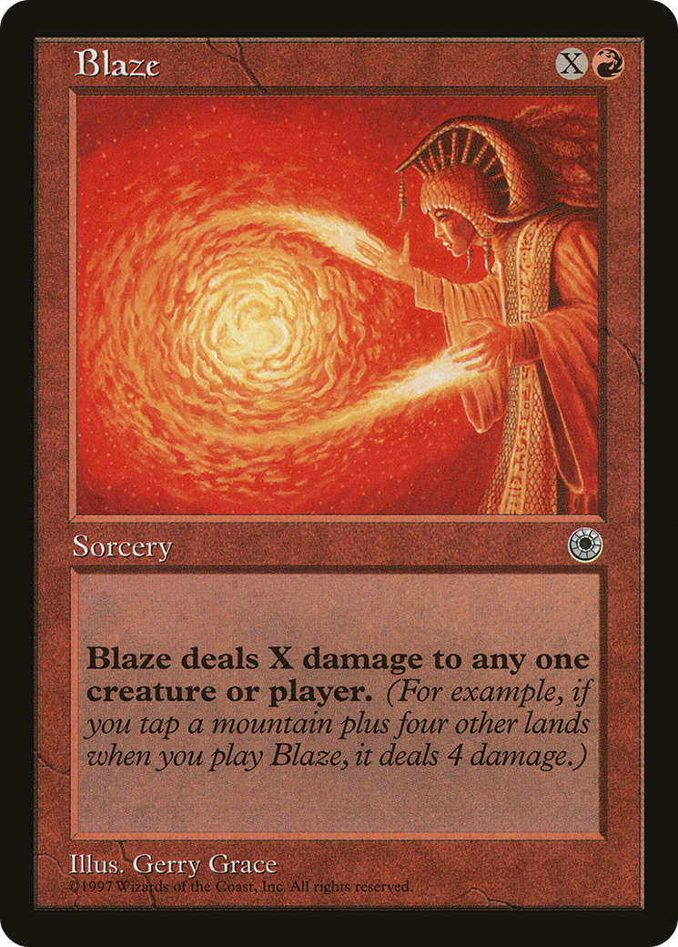 Blaze (POR-118†) - Portail 