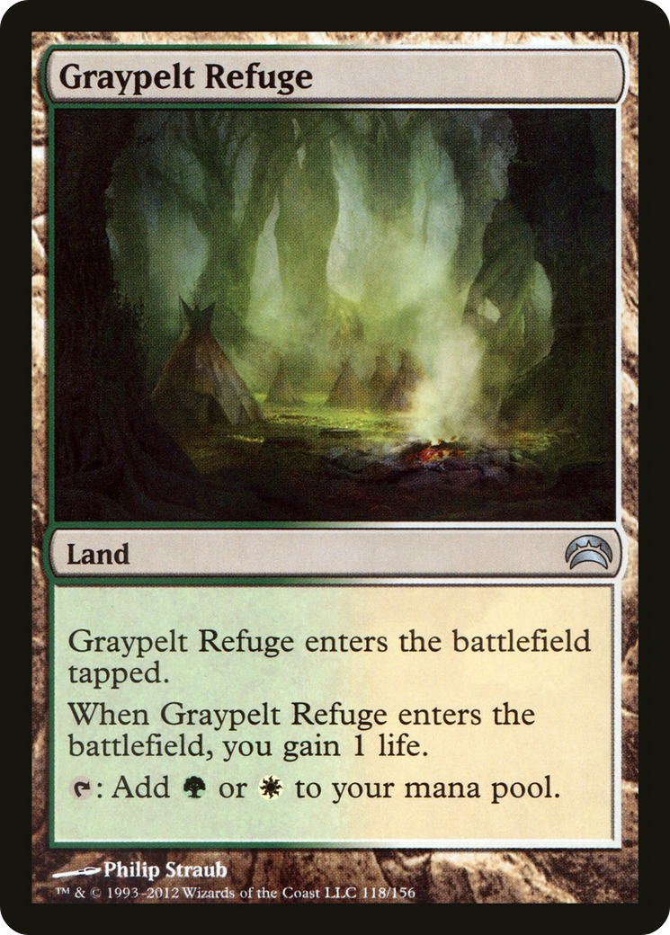 Graypelt Refuge (PC2-118) - Planechase 2012 Foil