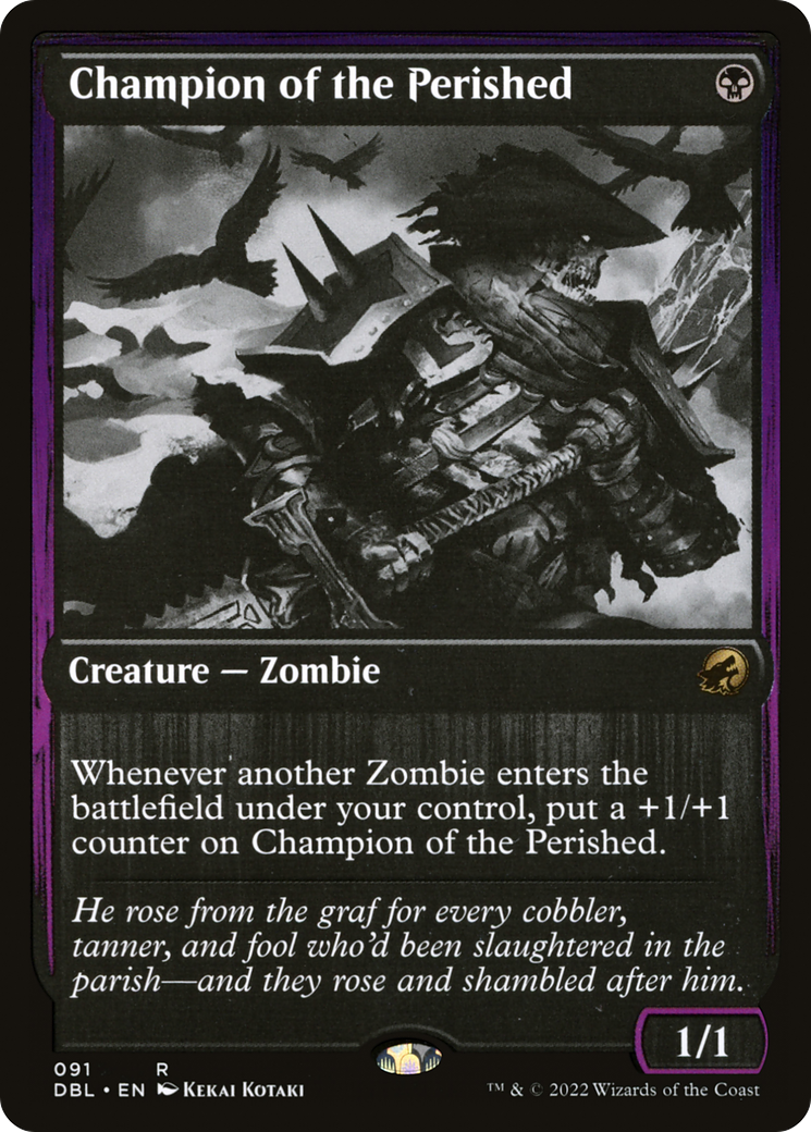 Champion of the Perished (DBL-091) - Innistrad: Double Feature