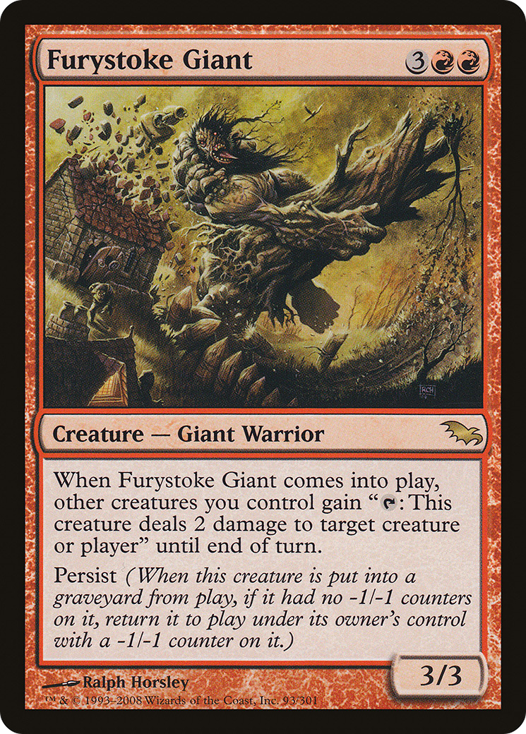 Géant de Furystoke (SHM-093) - Shadowmoor 