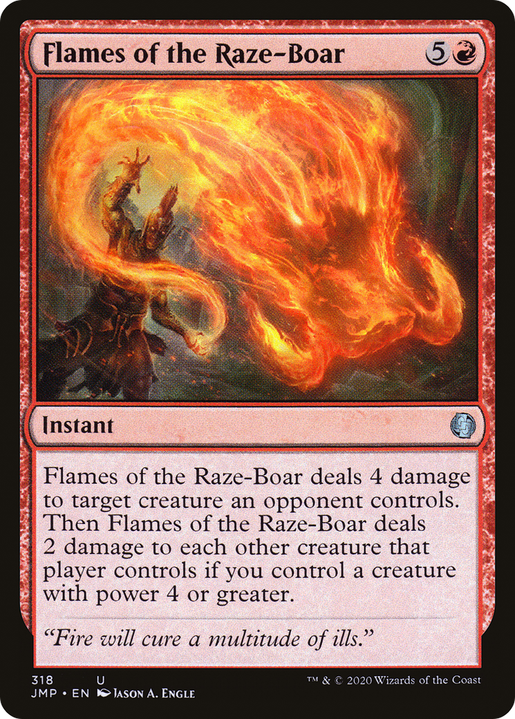 Flammes du Sanglier Raze (JMP-318) - Jumpstart 