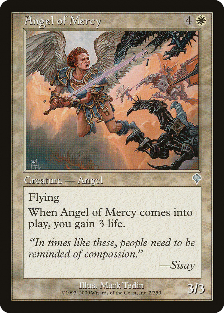 Ange de la Miséricorde (INV-002) - Invasion Foil 