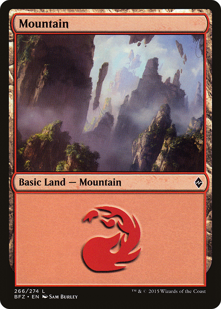 Montagne (BFZ-266A) - Bataille pour Zendikar