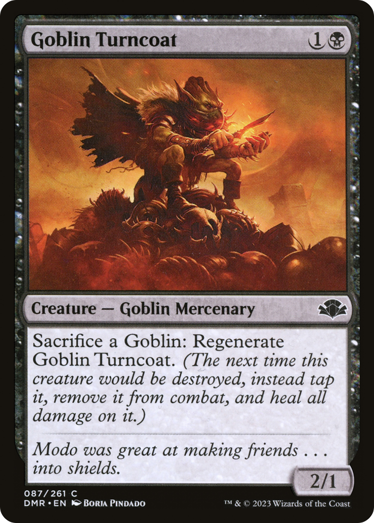 Goblin Turncoat (DMR-087) - Dominaria Remastered Foil