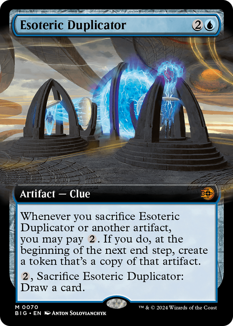 Duplicateur ésotérique (BIG-070) - Le grand score : (Extended Art) Foil 