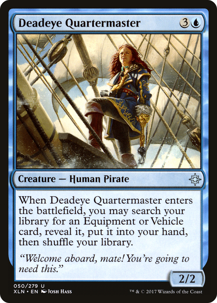 Quartier-maître Deadeye (XLN-050) - Ixalan 