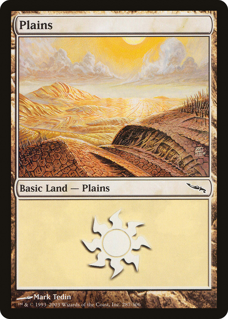 Plaines (MRD-287) - Mirrodin Foil 