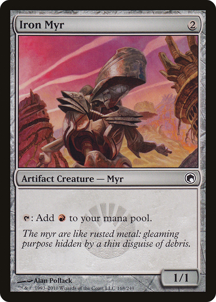 Iron Myr (SOM-168) - Scars of Mirrodin