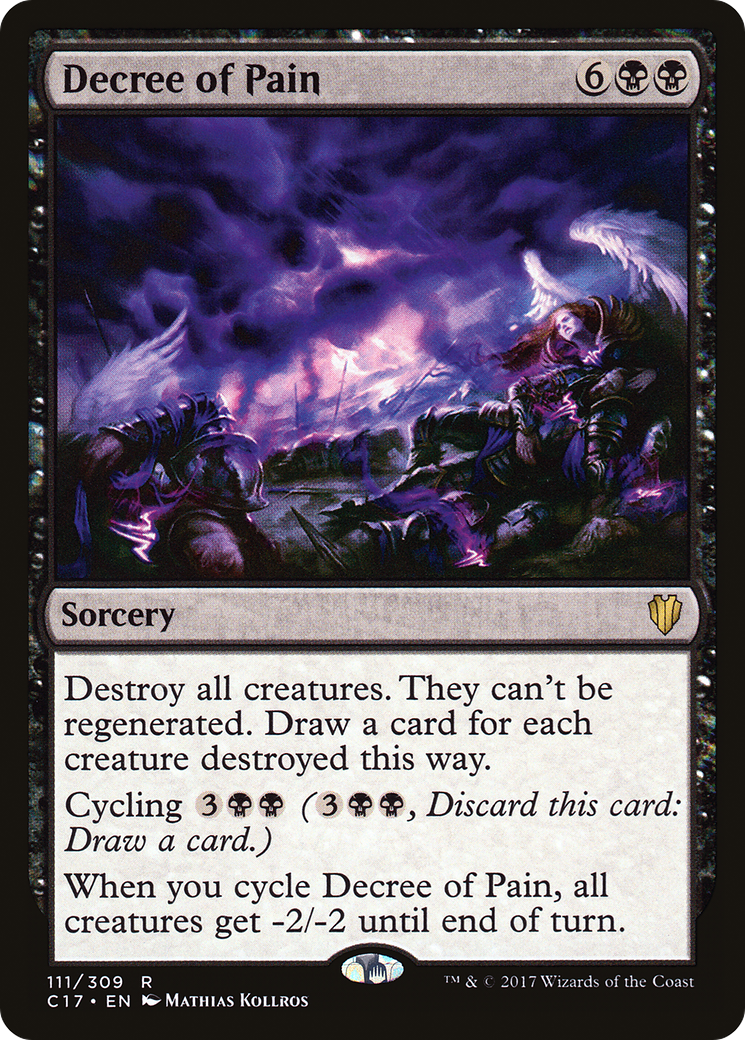 Décret de Douleur (C17-111) - Commandant 2017