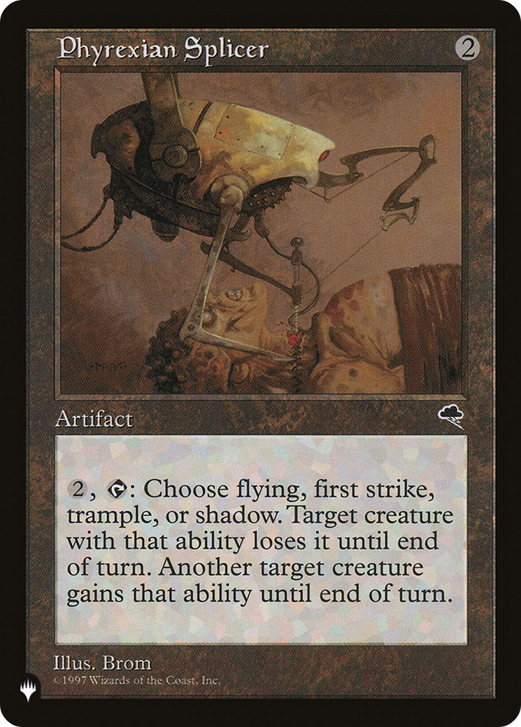Phyrexian Splicer (LIST-TMP-303) - The List