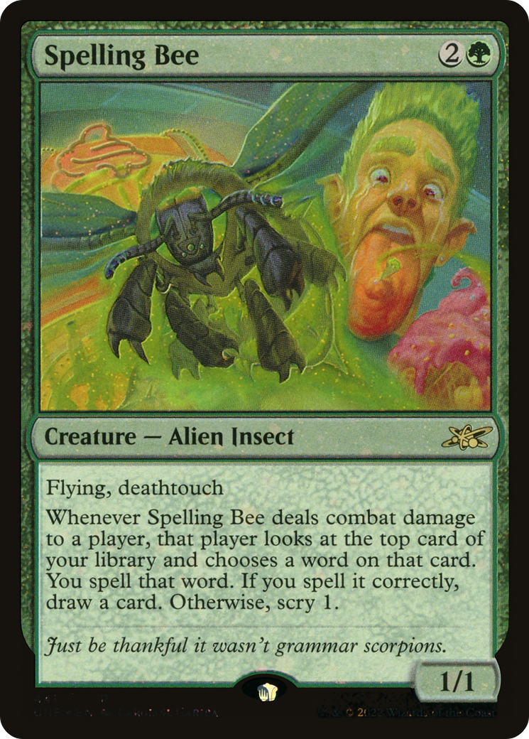 Concours d'orthographe (UNF-441) - Unfinity Foil 