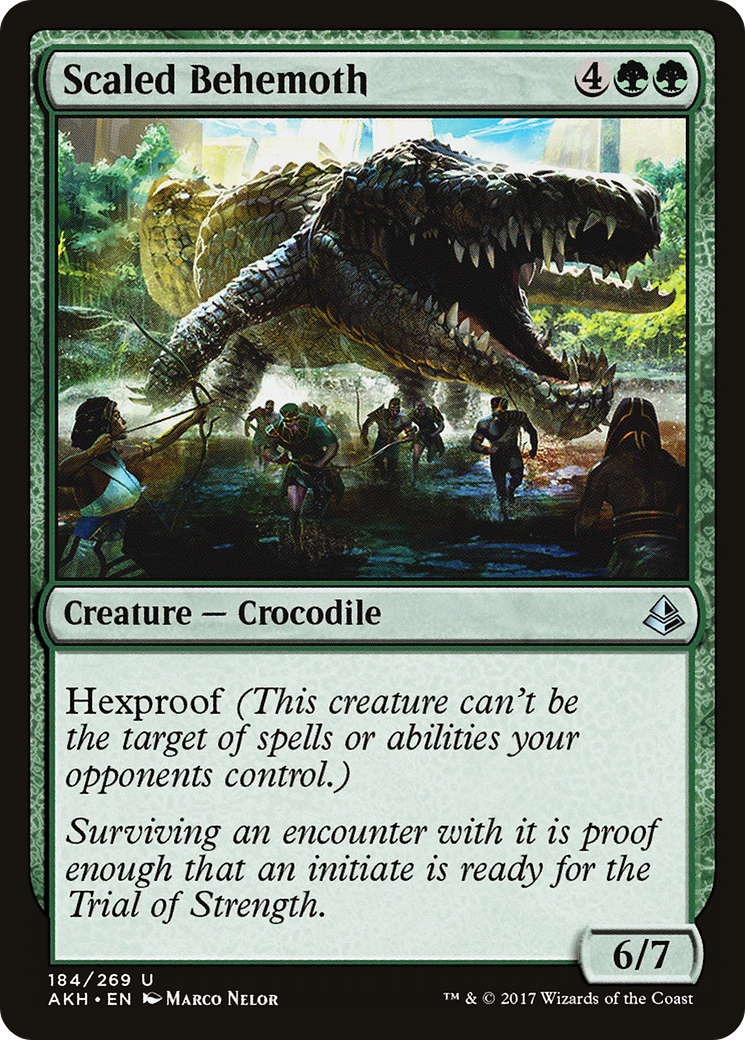 Béhémoth écailleux (AKH-184) - Amonkhet Foil