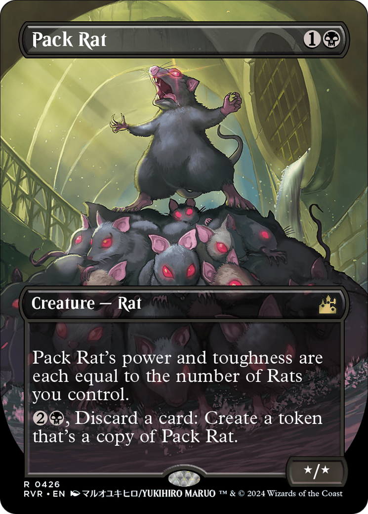 Pack Rat (RVR-426) - Ravnica Remastered (Borderless) 