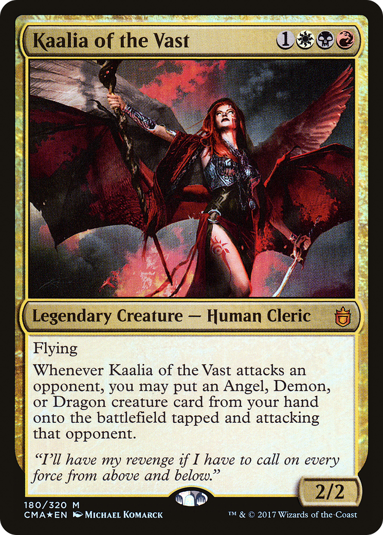 Kaalia du Vaste (CMA-180) - Commander Anthology Foil 