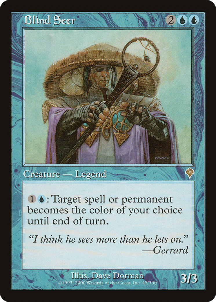 Voyant aveugle (INV-047) - Invasion Foil 