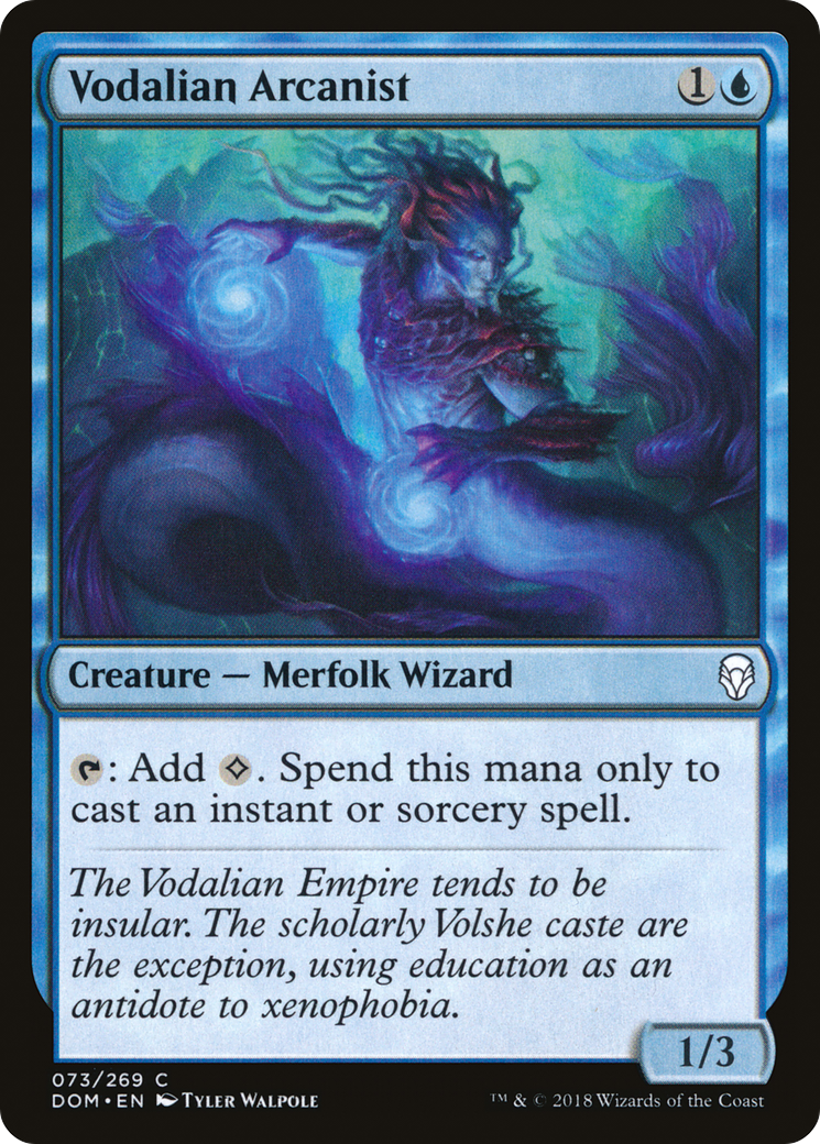 Arcaniste Vodalien (DOM-073) - Dominaria