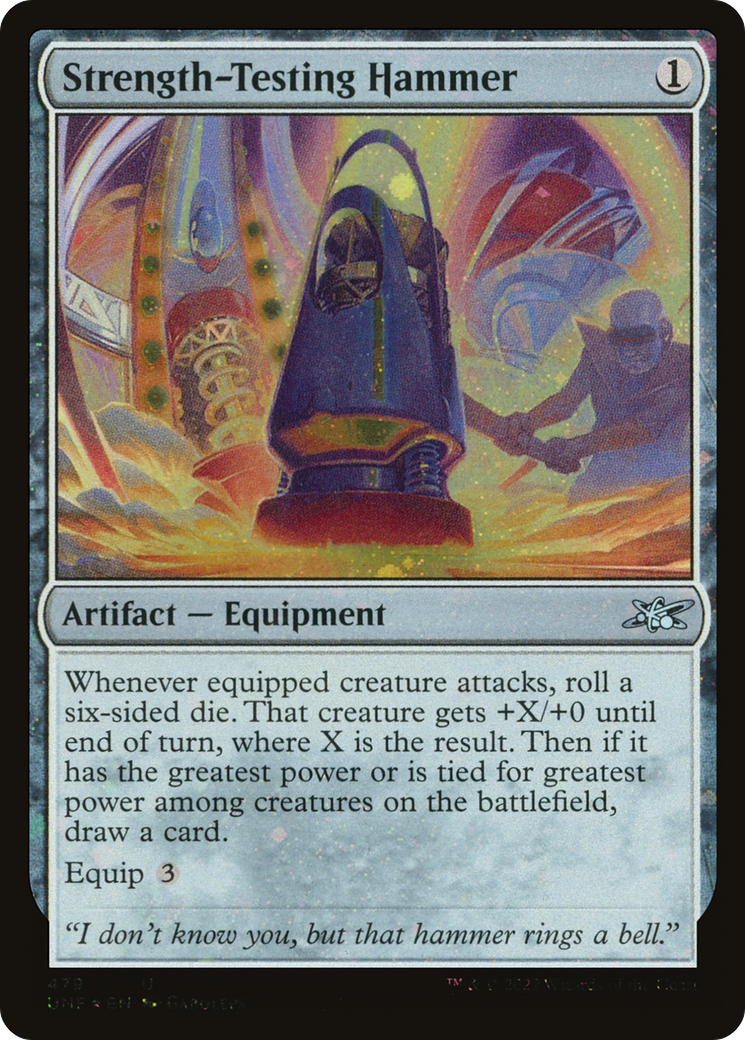 Marteau d'essai de résistance (UNF-479) - Unfinity Foil