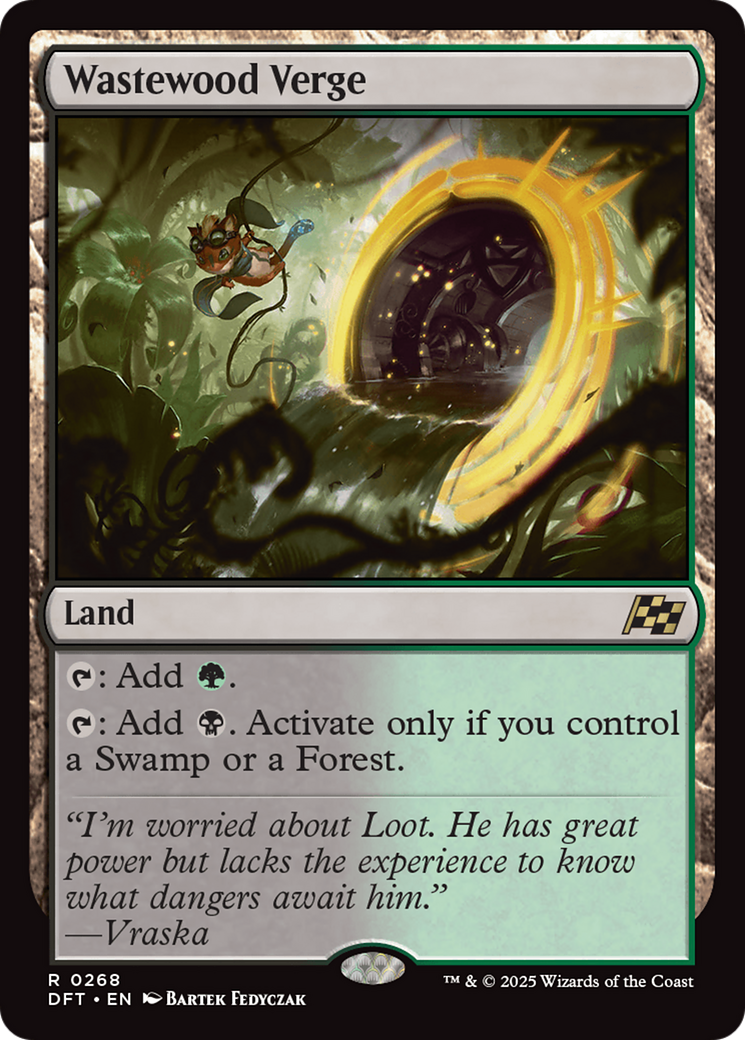 Wastewood Verge (-268) - Feuille d'Aetherdrift 