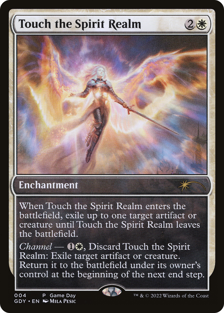 Touch the Spirit Realm (GAME-004) - Game Day Promos