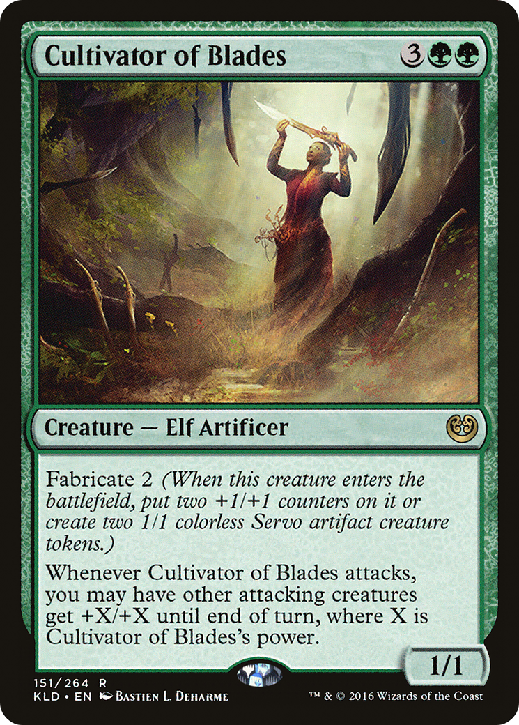 Cultivateur de Lames (KLD-151) - Kaladesh Foil