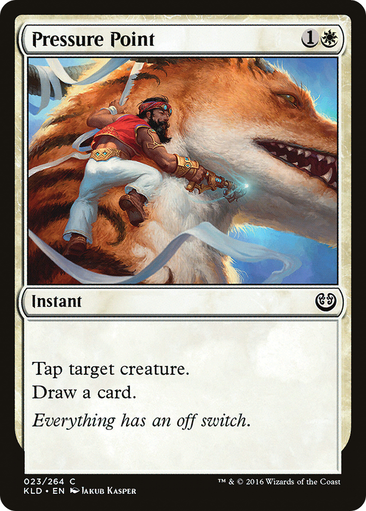 Point de pression (KLD-023) - Feuille de Kaladesh 
