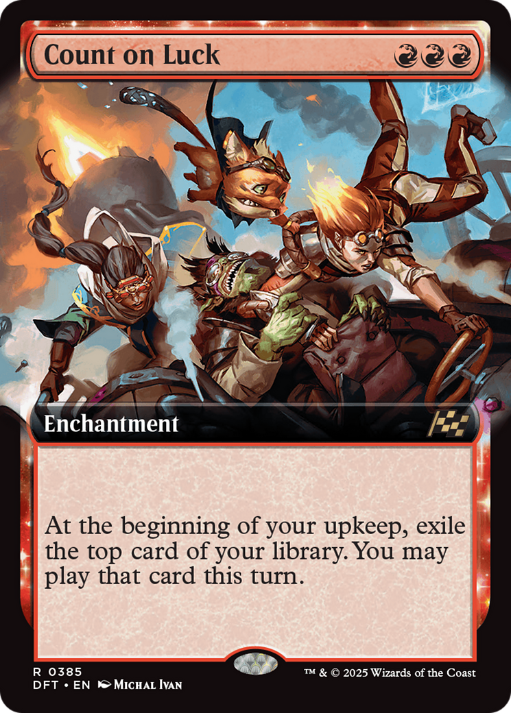 Comptez sur la chance (Extended Art) (-385) - Aetherdrift 