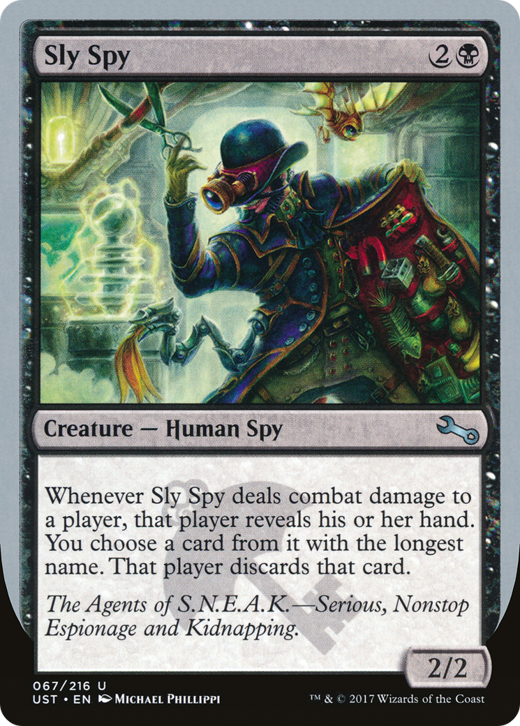 Sly Spy (UST-67A) - Instable 