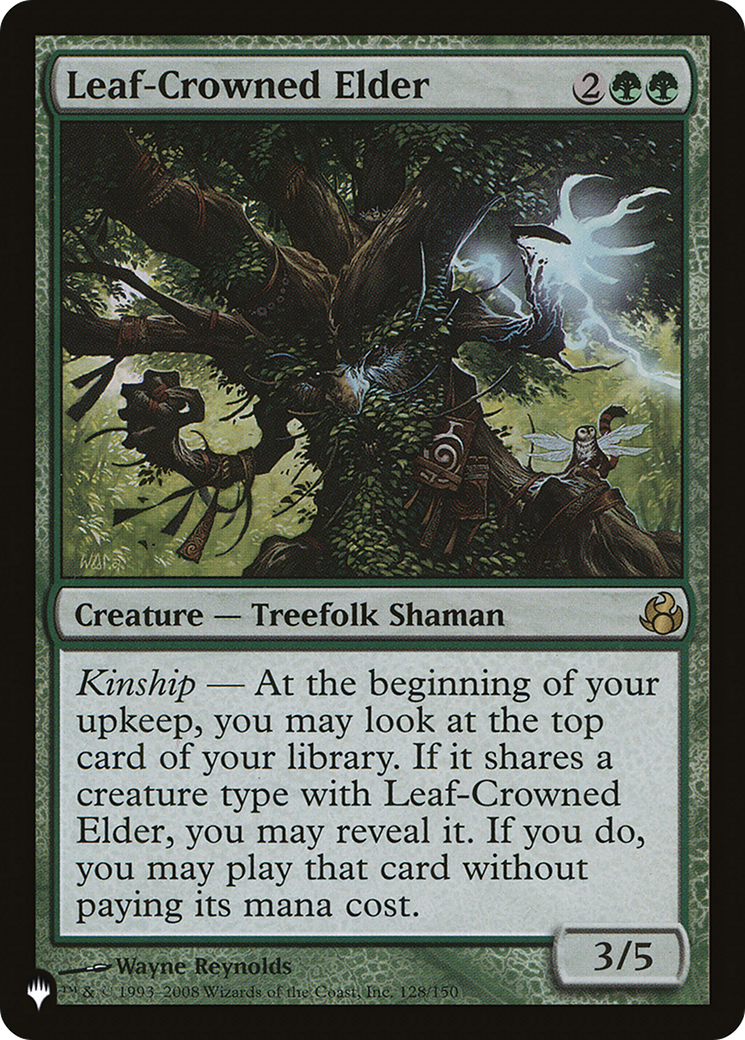 Leaf-Crowned Elder (LIST-MOR-128) - The List