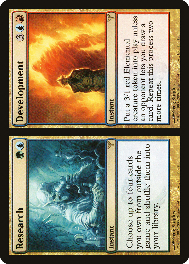 Recherche // Développement (DIS-155) - Dissension Foil 