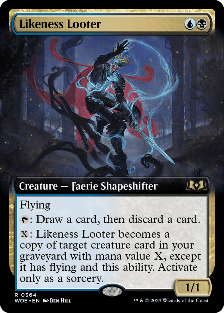 Pilleur de ressemblance (WOE-364) - Wilds of Eldraine : (Extended Art) Foil