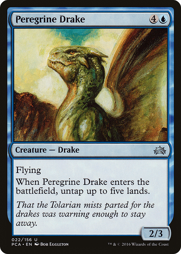 Peregrine Drake (PCA-022) - Planechase Anthology