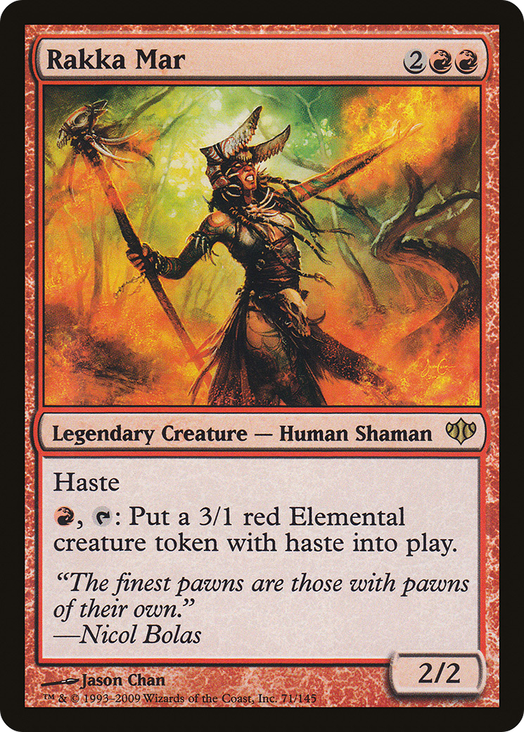 Rakka Mar (CON-071) - Feuille de Conflux 